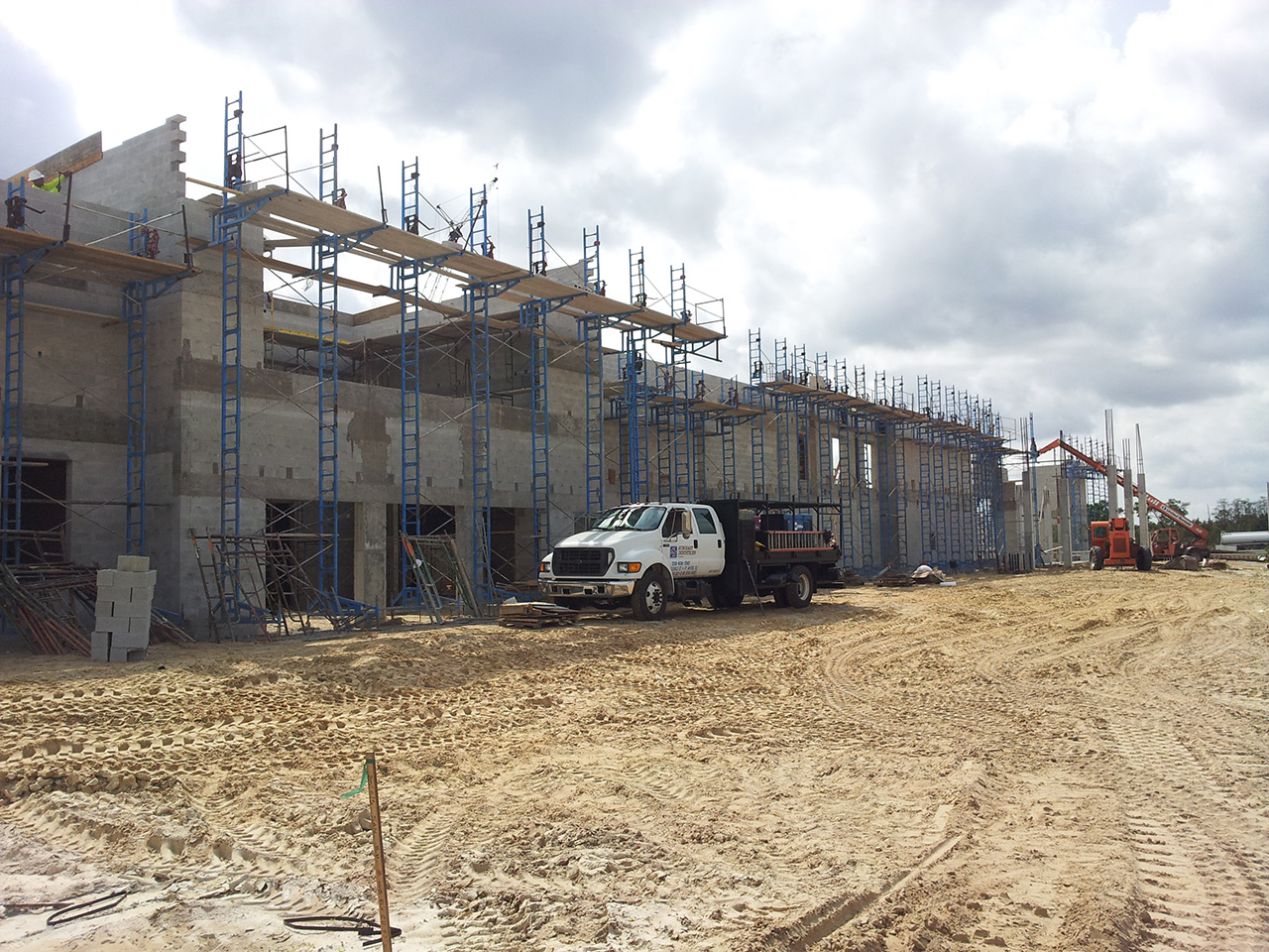 Harley Davidson Building Under Construction