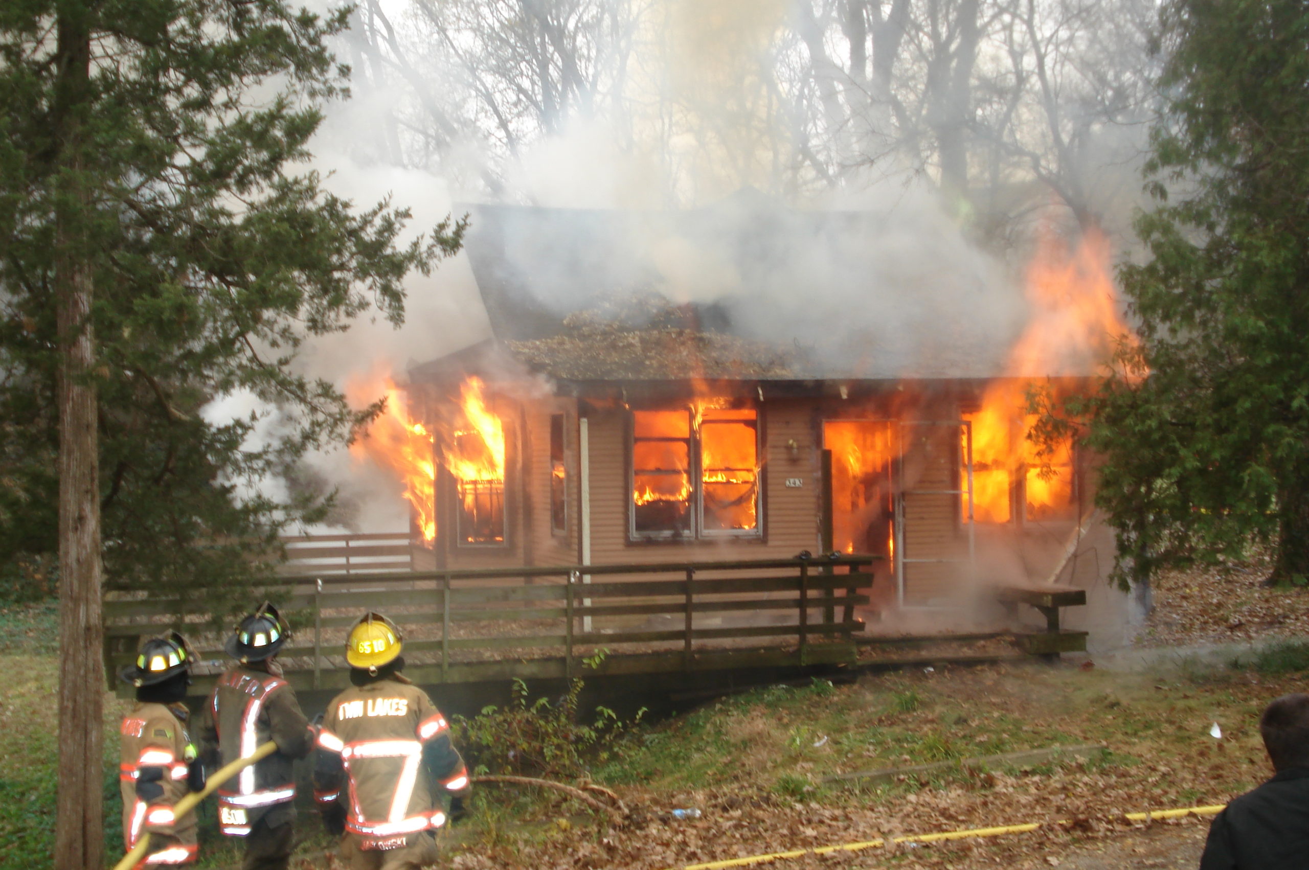 Control Burn – Twin Lakes, Wisconsin