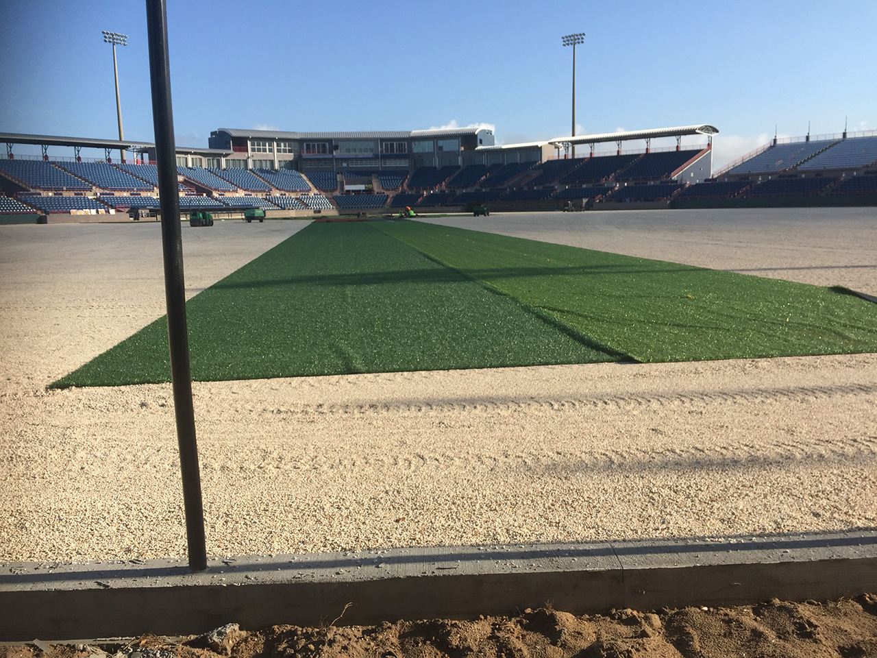 USSSA Main Stadium-turf Install